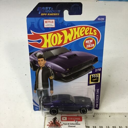 2020 HOT WHEELS HW SCREEN TIME 133 PURPLE ION MOTORS THRESHER DODGE 1/64 NETFLIX