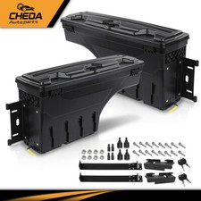 Truck Bed Storage Tool Box Left Right Side Swing Case Fit For 97-14 Ford F150 Truck Bed Storage Tool Box Left Right Side Swing Case Fit For 97-14 Ford F150