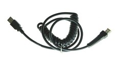 Lot 5x 7FT Coiled USB Barcode Scanner PVC Cable for Symbol LS2208 CBA-U01-S07ZAR
