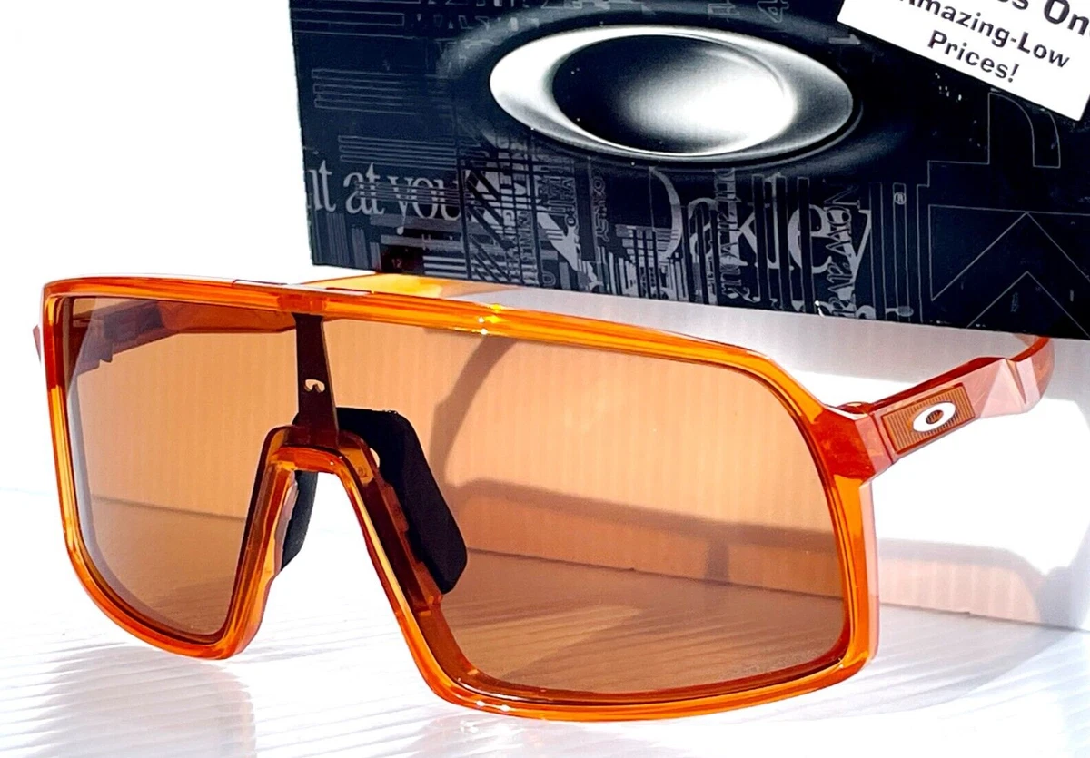 Oakley Orange Black Sunglasses for Men for sale | eBay
