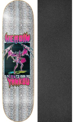 Heroin Skateboards Hellscape 8.25'' Skateboard Deck + griptape