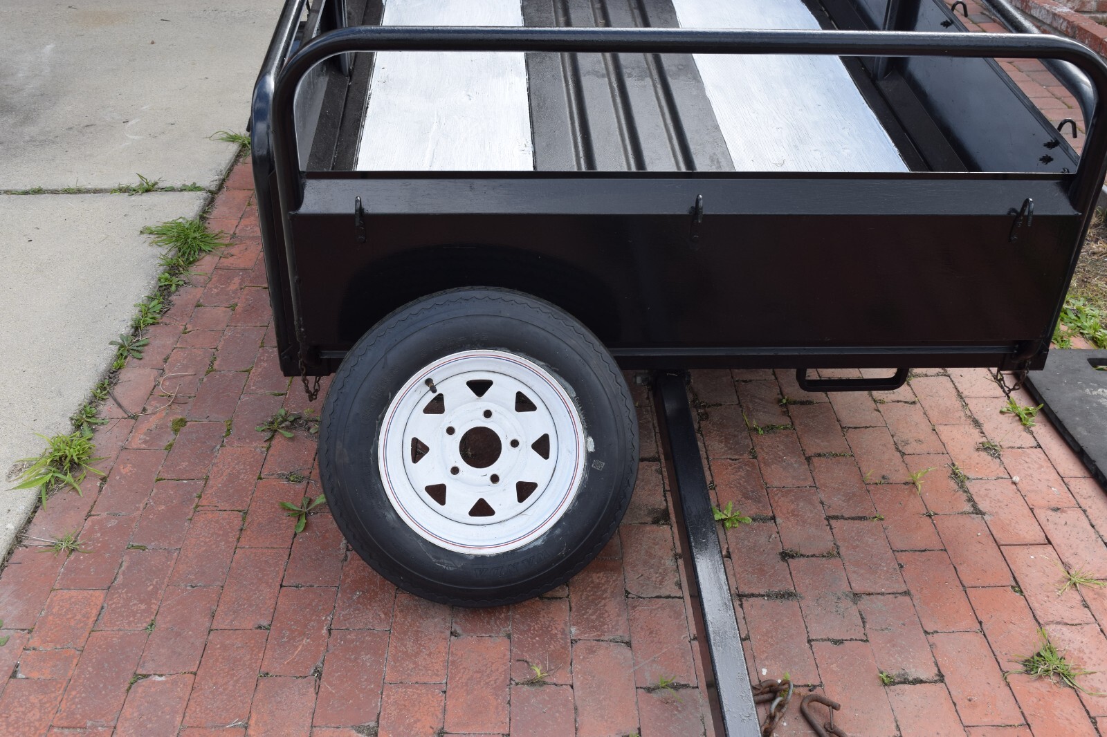 SNOWBEAR UTILITY TRAILER New Tires and Wheel Bearings with Spare eBay