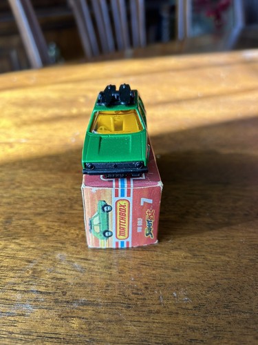 matchbox superfast # 7 Green VW Golf with original box - Picture 3 of 8