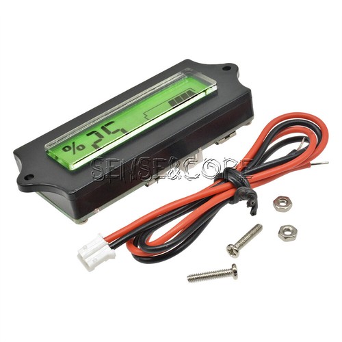 24v Lead Acid Battery Indicator Acid Batteries Capacity Tester LCD Meter for Car - Zdjęcie 3 z 7