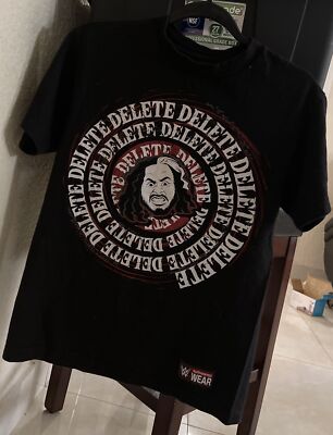 Authentic WWE Matt Hardy - DELETE - Woken warrior  MENS T-SHIRT Size SMALL