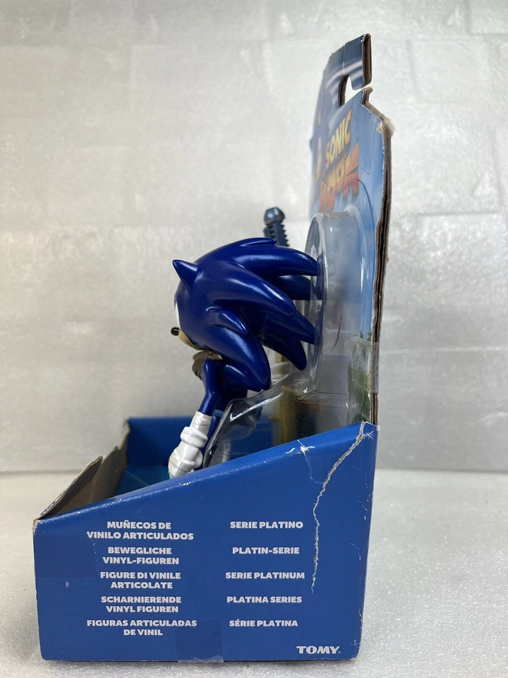 SONIC BOOM SONIC EL ERIZO FIGURA DE ACCIÓN JUGUETE TOMY 6” SEGA RARO Foto 4 de 4
