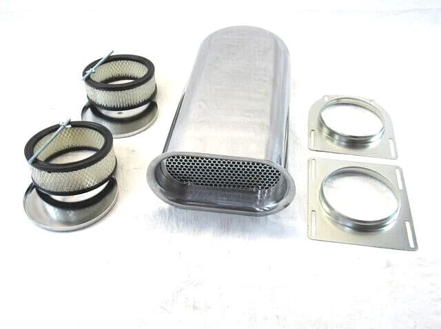 Hillborn Style Dual Quad 4 ствола «пламя» алюминиевый карбюратор совок полированный E40006P - Изображение 4 из 4