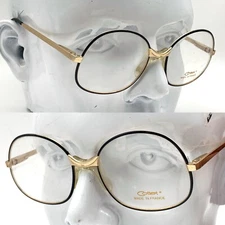 Vintage Cottet Oval Hexagonal 12KT GF Eye Glasses, ( 53720)