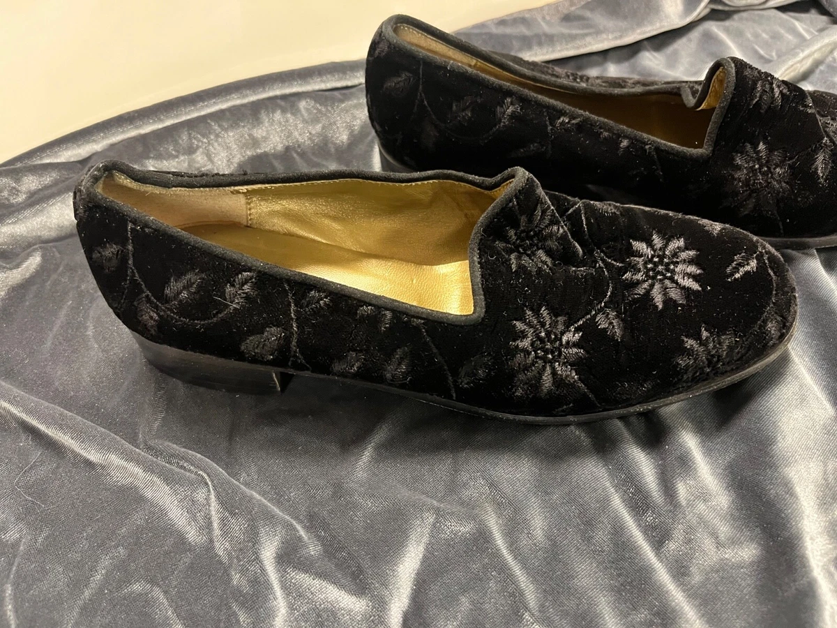 希少 YVES SAINT LAURENT 花柄刺繍 フラットパンプス Saint Laurent Floral Flats for Women for sale | eBay