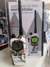 Midland G9 Pro White Storm Radio Ricetrasmittente Con Batteria Al Litio  5 Watt
