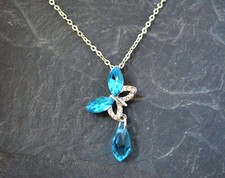 Trachtenschmuck Trachtenkette mit Strass Trachtenband Oktoberfest Wies'n Neu