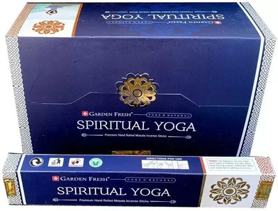 Garden Fresh Spiritual Yoga Räucherstäbchen Premium Handgerollt Agarbatti 180gm