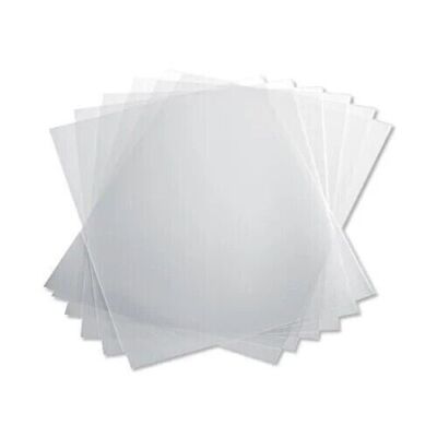 A4 Einbandhüllen - transparent transparent, 240 Mikron Stärke, 100 Stück