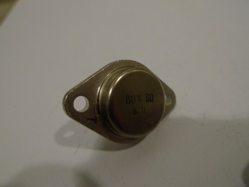 BUX80 Transistor Silicon NPN Philips Mullard TO3 - Picture 22 of 23