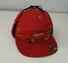 SS13 Supreme Lions Trail hat size S/M red cap earflap vintage 2013 Rare