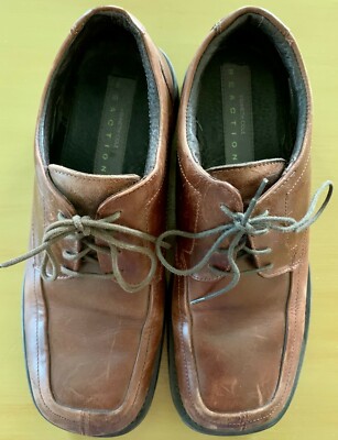 Kenneth Cole New York Y2K Men\'s Dress Shoes 44 Mens Y2K Kenneth Cole Brown Casual Dress Shoes 9.5 US, 43.5  main image 4
