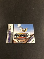 tony hawk 2 gameboy color manual