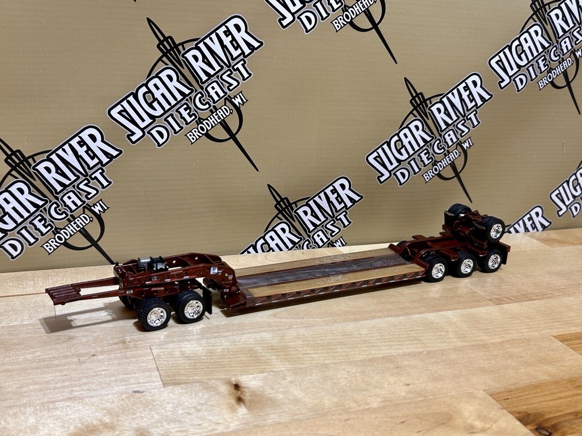 Dcp 1/64 Lowboy tri axle Magnitude heavy haul trailer with