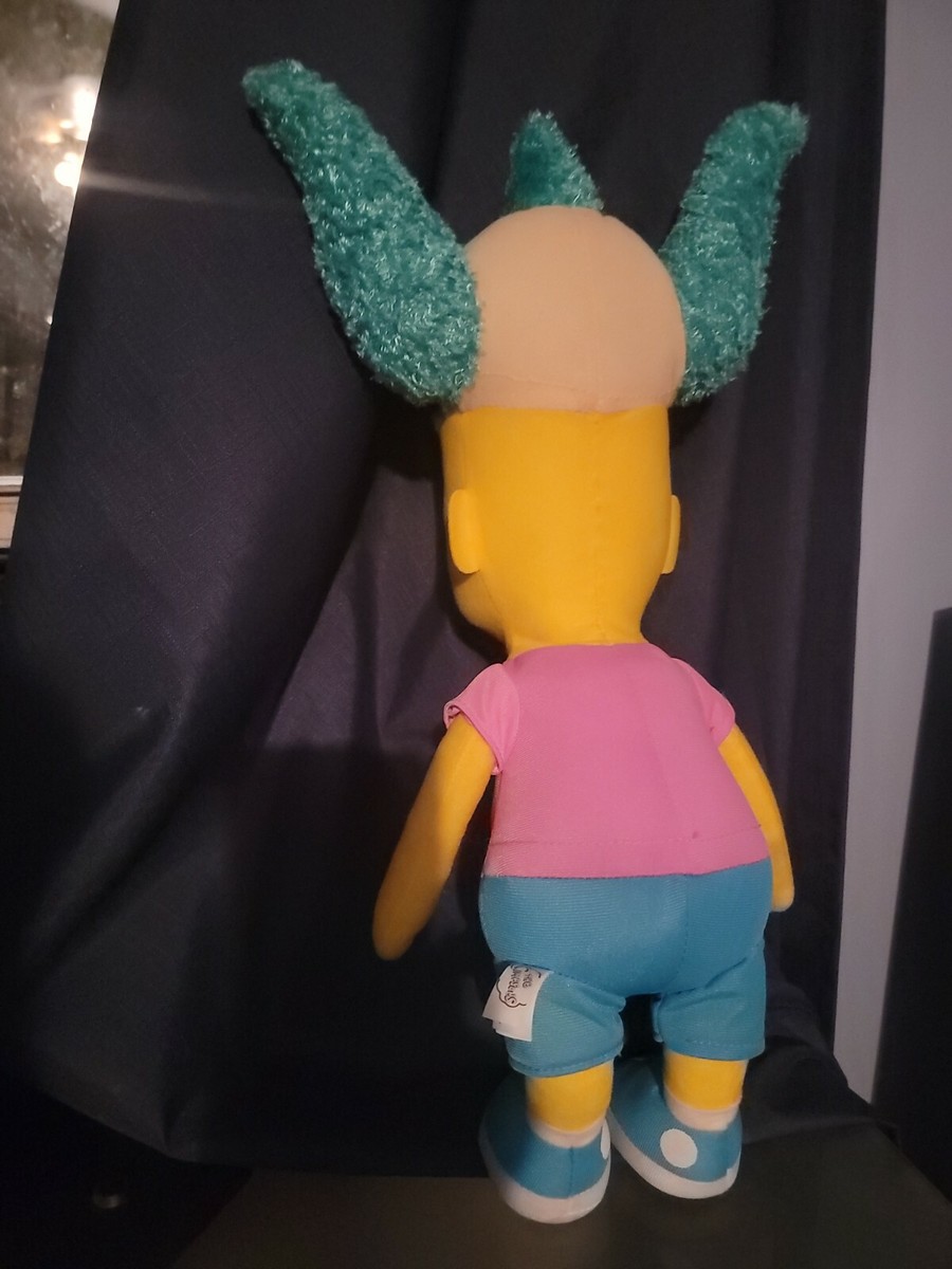 SIMPSONS BART HOLDING KRUSTY ぬいぐるみ The Simpsons Bart Simpson Krusty Clown Hat Doll Plush 18