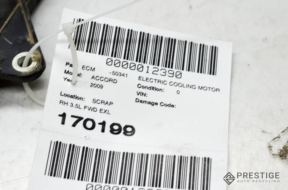 Ventilador de refrigeración radiador Honda Accord 2008-2010 OEM Foto 4 de 4