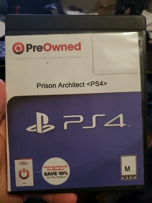 Prison Architect PS4 Used Save Money Fast Shipping