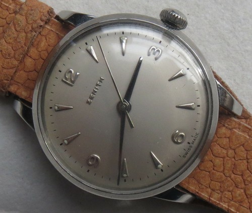 Zenith Sporto mens wristwatch steel case load manual 34 mm. in diameter  cal. 120 | eBay