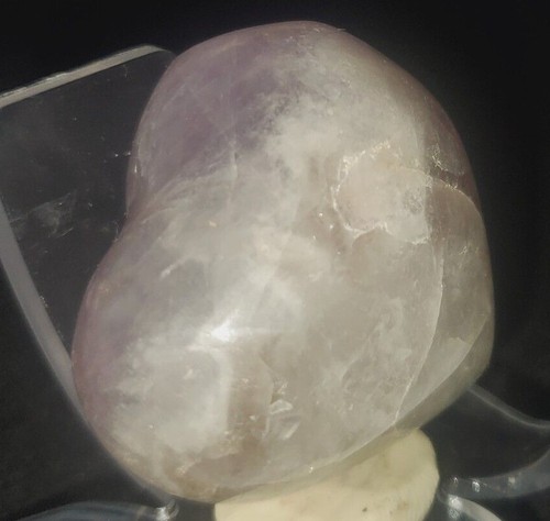 Carved Natural Crystals - Healing Pocket Palm Stone Hearts - Pick Your Favorites - Picture 57 of 316