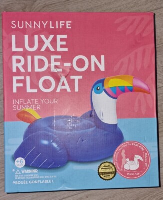 Sunnylife aufblasbarer Luxe Ride On Float Tukan