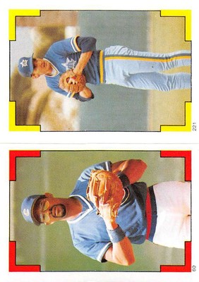 1986 O-Pee-Chee OPC MLB Baseball Album Stickers Pick From List