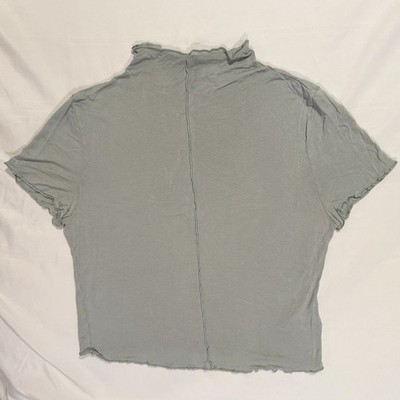 Divided By Hm TShirt Teal Women s M Viscose Stretchy Lightweight Layering Cowl