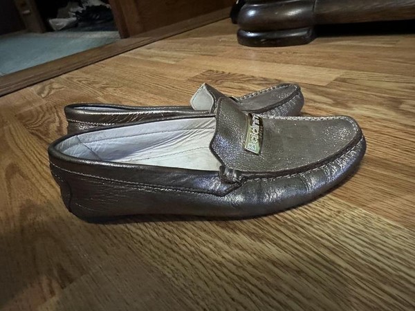 Women Baldinini Heels Khaki Leather 37