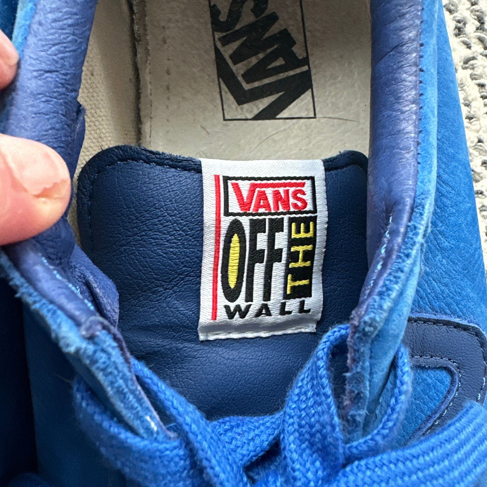 Vans Vault OG Epoch LX Nautical Blue Suede Sneakers thumbnail 2