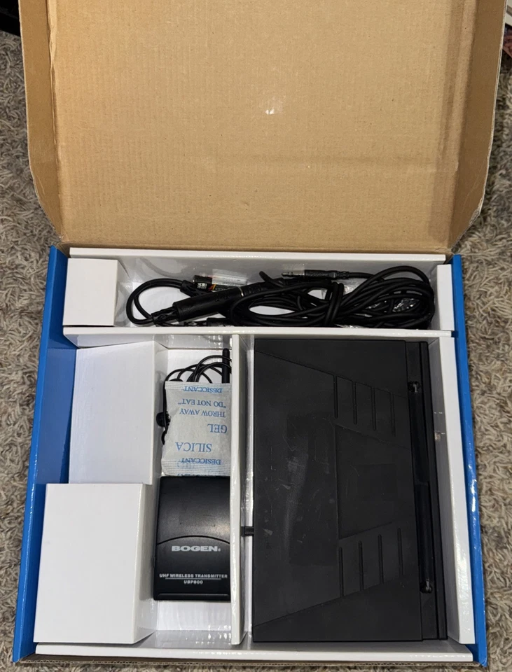 Wireless Microphone -Bogen 800 channel UHF Pll synthesized wireless system - Image 2 of 4