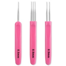 Mabor 3Pcs Dreadlock Crochet Hooks, Dreadlock Needle Tool for Craft, Crochet ...