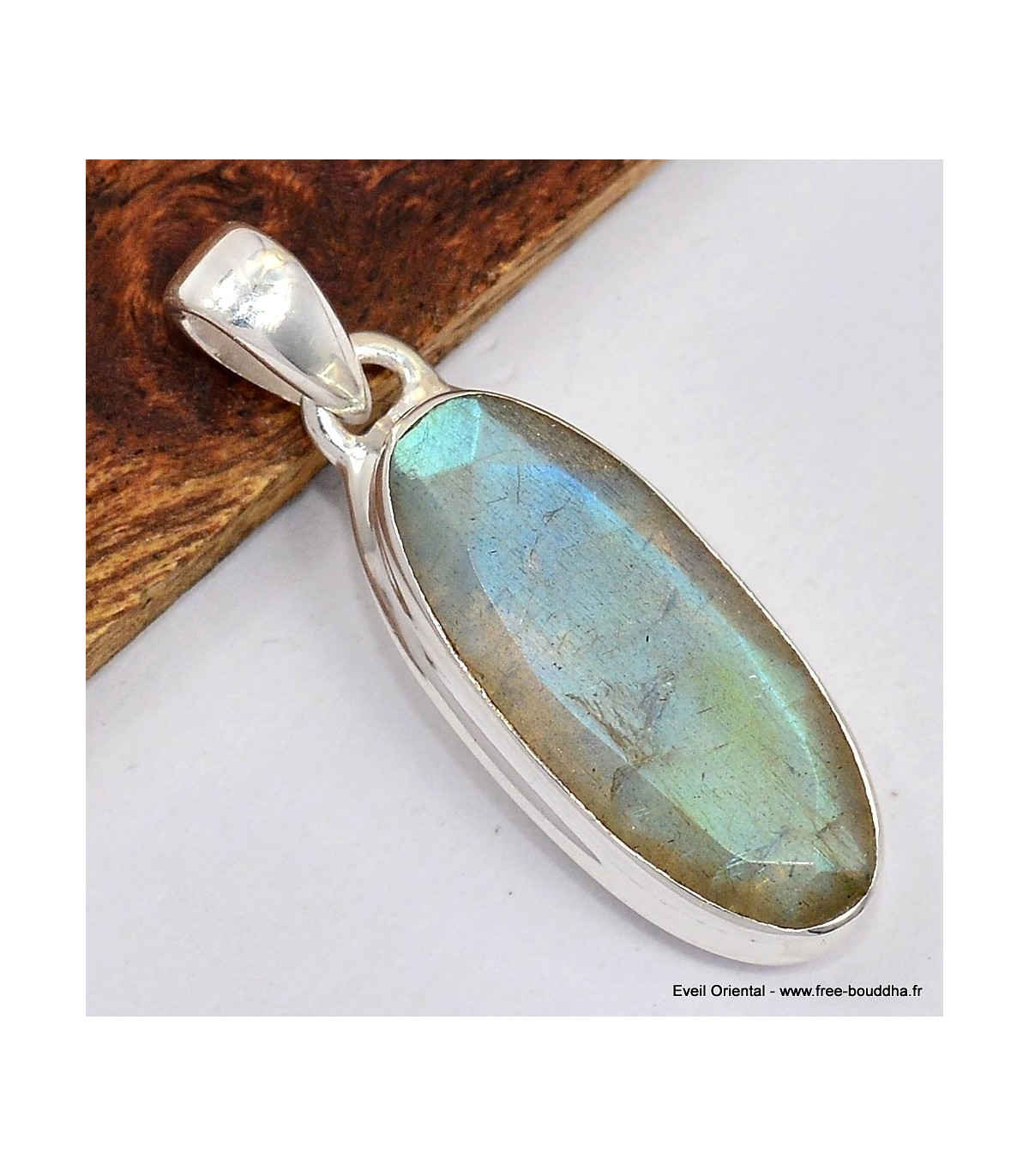 Labradorite bleue orange SK19.4 le cadeau idéal pour amateurs de minéraux et nature
