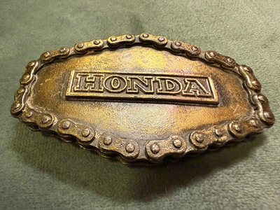#ad #ad Vintage Honda belt buckle Great American buckle company Chicago ￼ $25.38