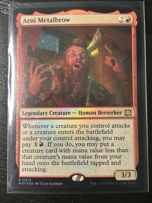 MTG Arni Metalbrow March of the Machine: The Aftermath Foil #16