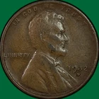 1932-D Lincoln Wheat Cent Very Fine VF Coin #34257