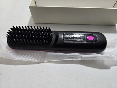 Haarglätter Bürste Antiskald Haar Anti-Verbrühungen, leicht, USB wiederaufladbar