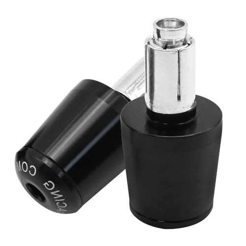 7/8" 22MM Motorcycle Bar Ends Universal Replacement for Yamaha YZF R1 R3 Black - Picture 2 of 8
