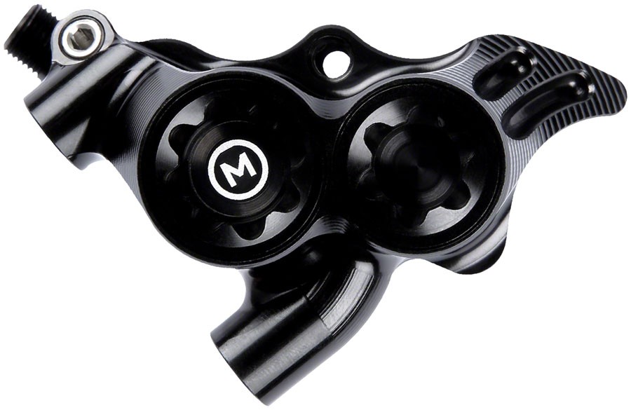 Суппорт гидравлического дискового тормоза Hope RX4 с плоским креплением 4-поршневой обработанный ЧПУ 24890₽