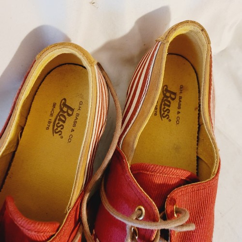 Damen Tennis Walking Sneaker Schuhe rot von Bass 7,5 - Bild 3 von 7