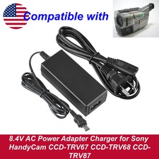 8.4V AC Power Adapter Charger for Sony HandyCam CCD-TRV67 CCD-TRV68 CCD-TRV87