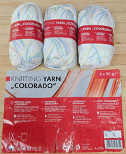 Colorado Knitting Yarn / Wool - Colour 0008 - 3 x 50g Balls