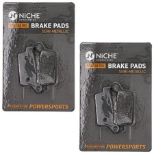 Brake Pad Set for Yamaha YZ125 YZ250 Honda Suzuki Rear Semi-Metallic 2 Pack