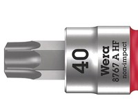 "Socket: Torx®-Bit; TX40; 1/4\"; 28Mm; Chrom-Vanadiu - WERA.05003371001 | EU Stock"