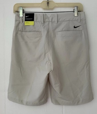 NWT Nike Golf STONE Standard Fit Quick Dry Shorts Pockets Boys Youth size M $40