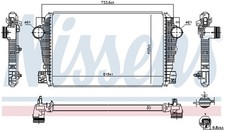 NISSENS Ladeluftkühler ** FIRST FIT ** 96258 für VW AMAROK S1B S6B S7B 2HA 2HB NISSENS Ladeluftkühler ** FIRST FIT ** 96258 für VW AMAROK S1B S6B S7B 2HA 2HB
