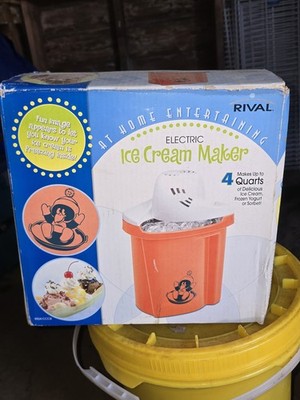 Rival 4qt Electric Ice Cream Maker