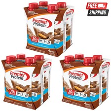 Premier Protein Shake, Chocolate Peanut Butter, 30g Protein,11 fl oz,12ct